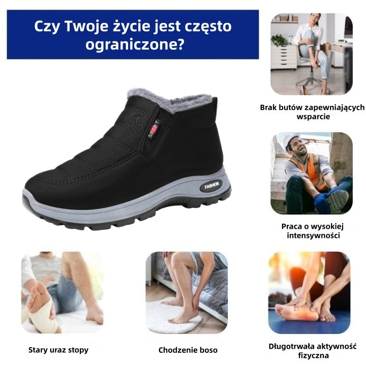 50% zniżki dzisiaj – Nie przegap! ⏰ Ergonomicznie zaprojektowane buty ortopedyczne – wsparcie łuku stopy 👞 Łatwa ulga w bólu stóp – unisex