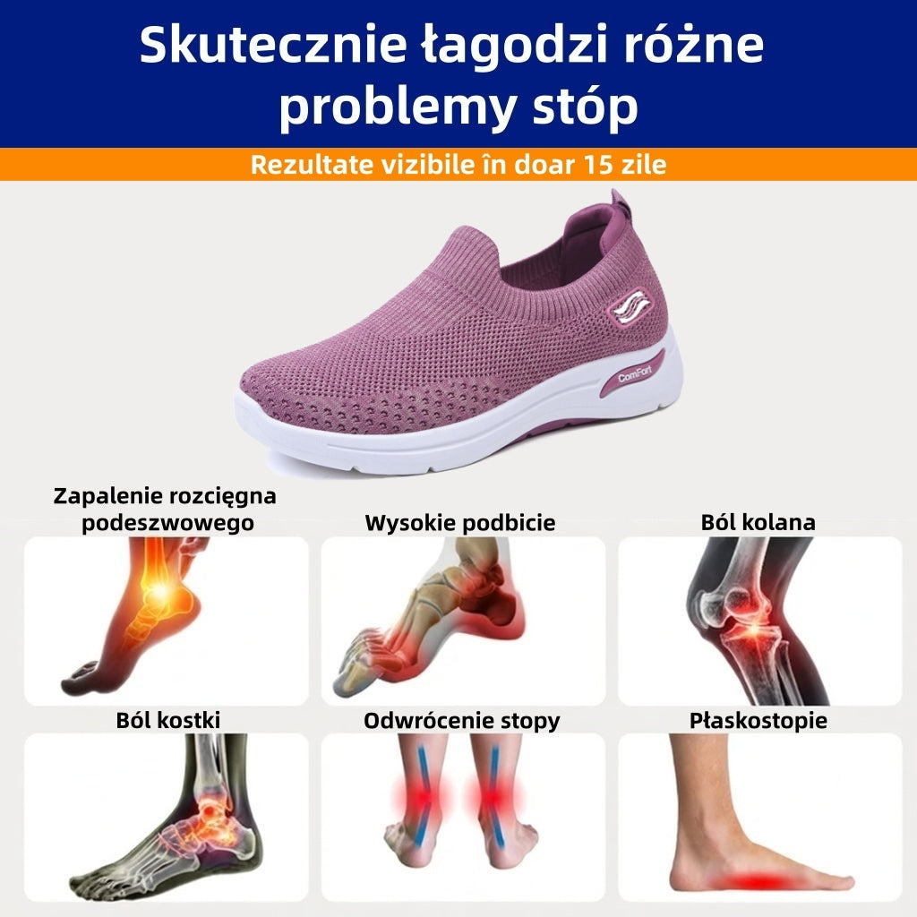 🎉Ostatni dzień! 70% zniżki! ✅ Ortopedyczne obuwie medyczne przeznaczone dla kobiet z problemami stóp, które łagodzą ból pleców, stawów i stóp.