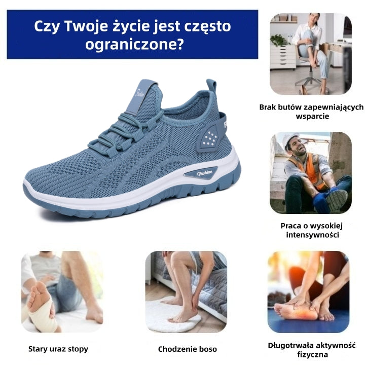 🎉Ostatni dzień! 70% zniżki! ✅ Ortopedyczne obuwie medyczne zaprojektowane specjalnie dla osób z problemami stóp, aby uśmierzyć ból pleców, stawów i stóp.