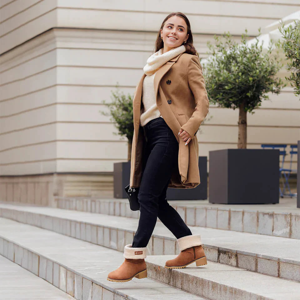 🎁DZIŚ 50% ZNIŻKI – NIE PRZEGAP| Ergonomicznie zaprojektowane, ciepłe buty zimowe – skóra premium + zimowa podszewka z polaru 👞