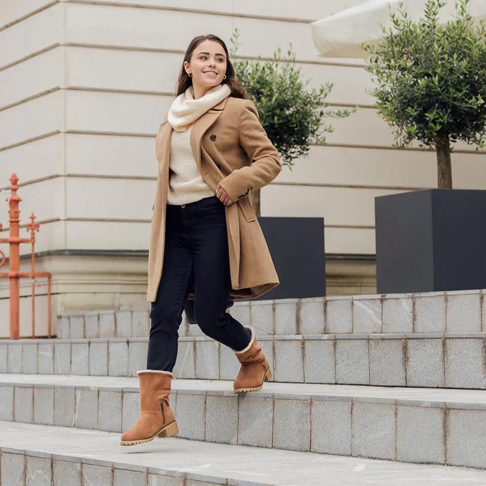 🎁DZIŚ 50% ZNIŻKI – NIE PRZEGAP| Ergonomicznie zaprojektowane, ciepłe buty zimowe – skóra premium + zimowa podszewka z polaru 👞