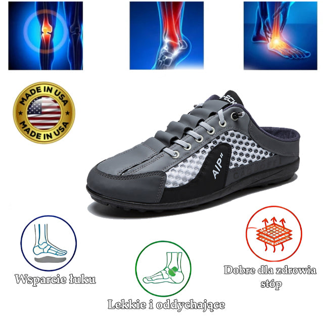 (🔥50% zniżki dzisiaj - nie przegap) Buty sportowe i kapcie - nowy, oddychający i odporny na zapachy materiał