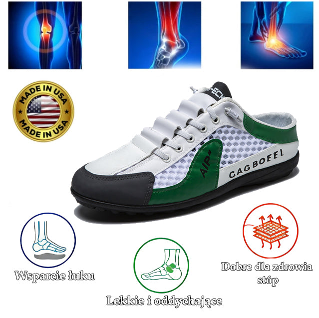 (🔥50% zniżki dzisiaj - nie przegap) Buty sportowe i kapcie - nowy, oddychający i odporny na zapachy materiał