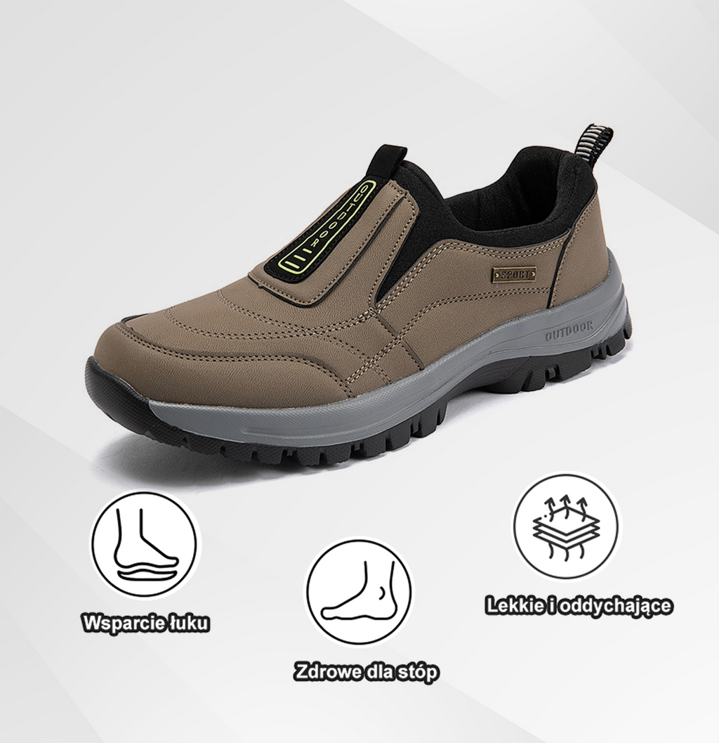 (🔥50% zniżki przez ograniczony czas) - Całoroczne ortopedyczne buty turystyczne - (wodoodporne i oddychające) Ergonomiczna konstrukcja✅ Spraw, by Twoje chodzenie było wygodniejsze