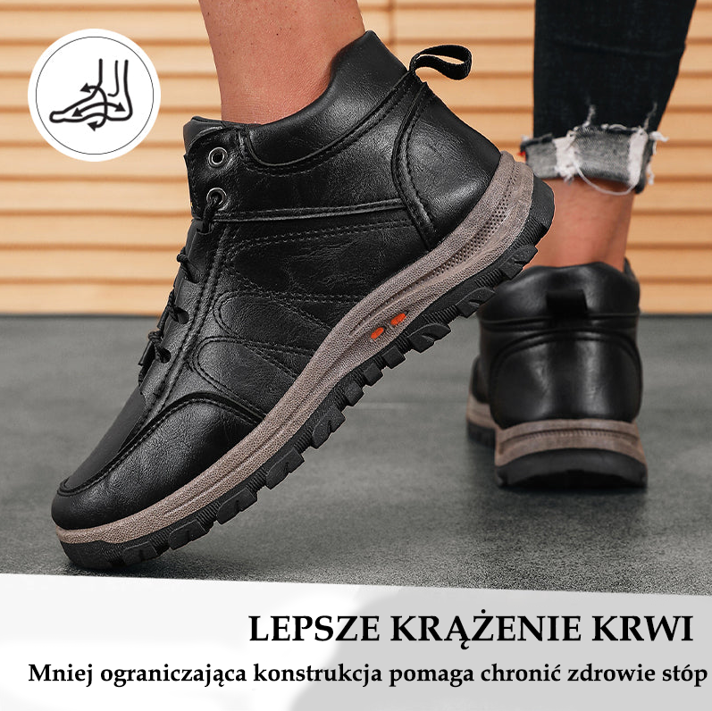 Najwyższej jakości obuwie ortopedyczne flemat® | Ergonomiczna konstrukcja zapewniająca ulgę w bólu i wygodę noszenia bez uczucia zmęczenia.