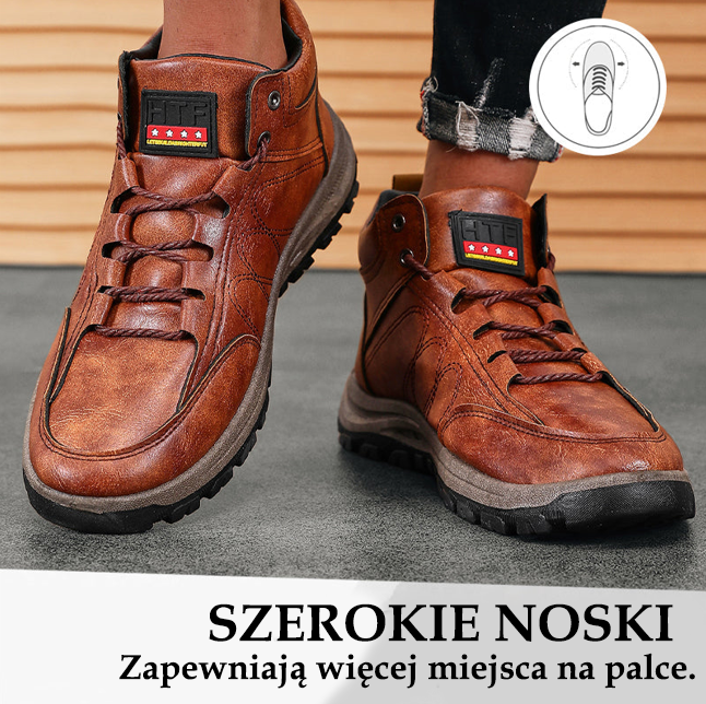 Najwyższej jakości obuwie ortopedyczne flemat® | Ergonomiczna konstrukcja zapewniająca ulgę w bólu i wygodę noszenia bez uczucia zmęczenia.