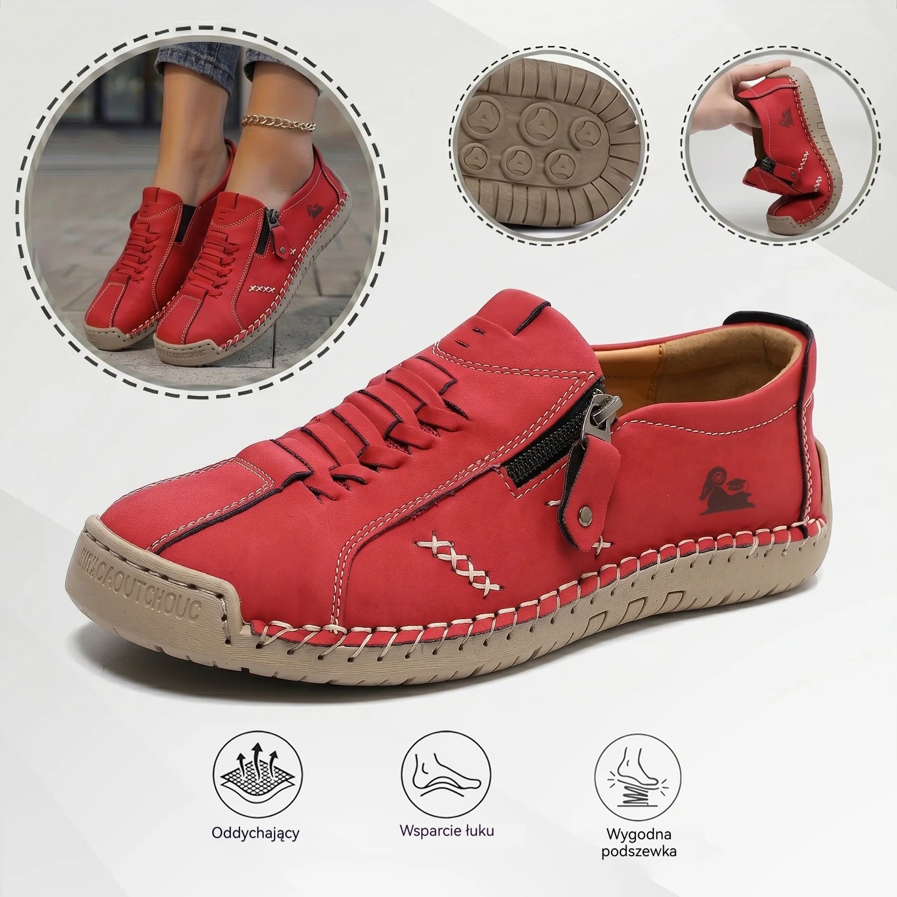 🔥 Buty ortopedyczne flemat® | Najwygodniejsze i najpopularniejsze w Polsce skórzane buty w 2026 roku, łagodzące ból i ułatwiające chodzenie | Odpowiednie zarówno dla kobiet, jak i mężczyzn.