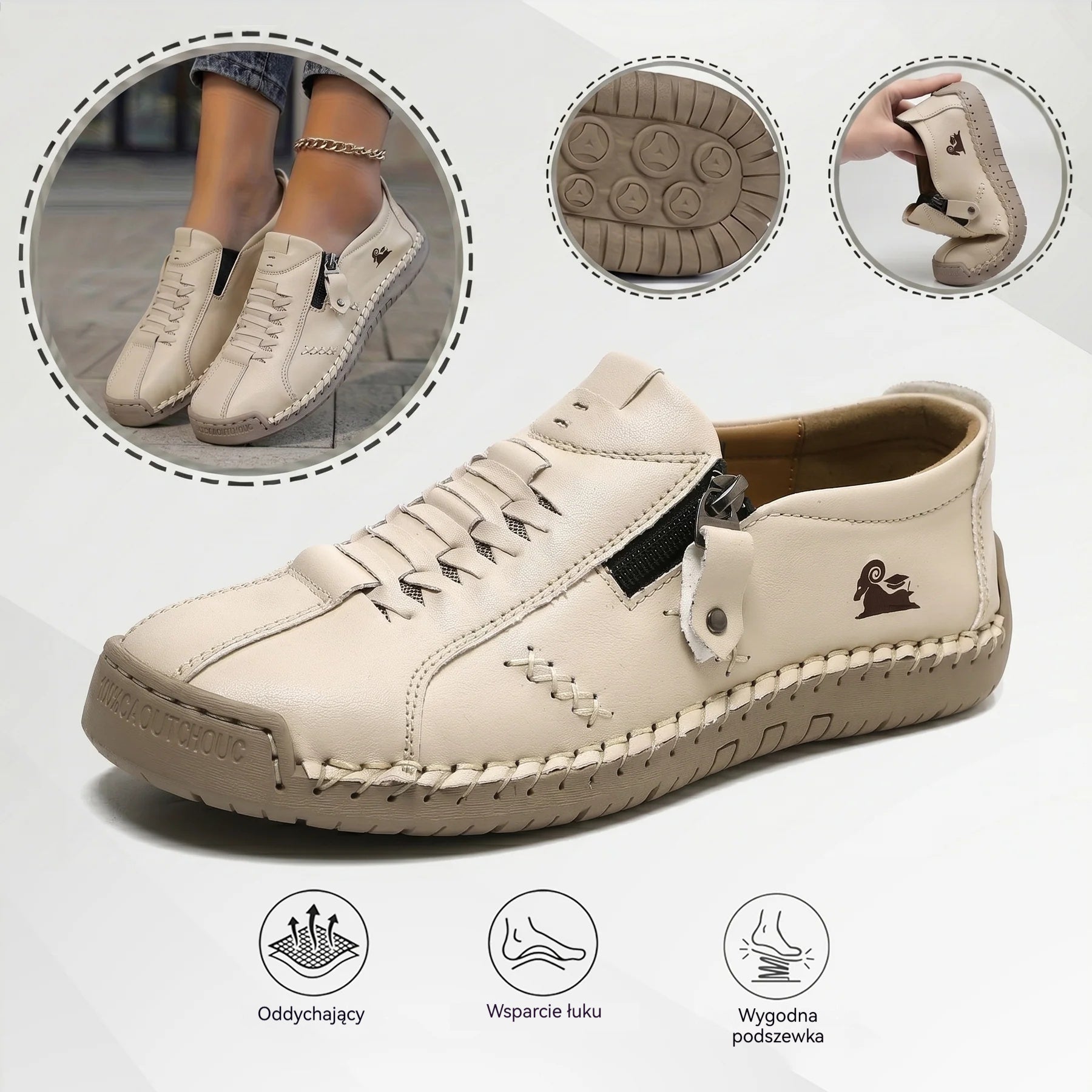 🔥 Buty ortopedyczne flemat® | Najwygodniejsze i najpopularniejsze w Polsce skórzane buty w 2026 roku, łagodzące ból i ułatwiające chodzenie | Odpowiednie zarówno dla kobiet, jak i mężczyzn.