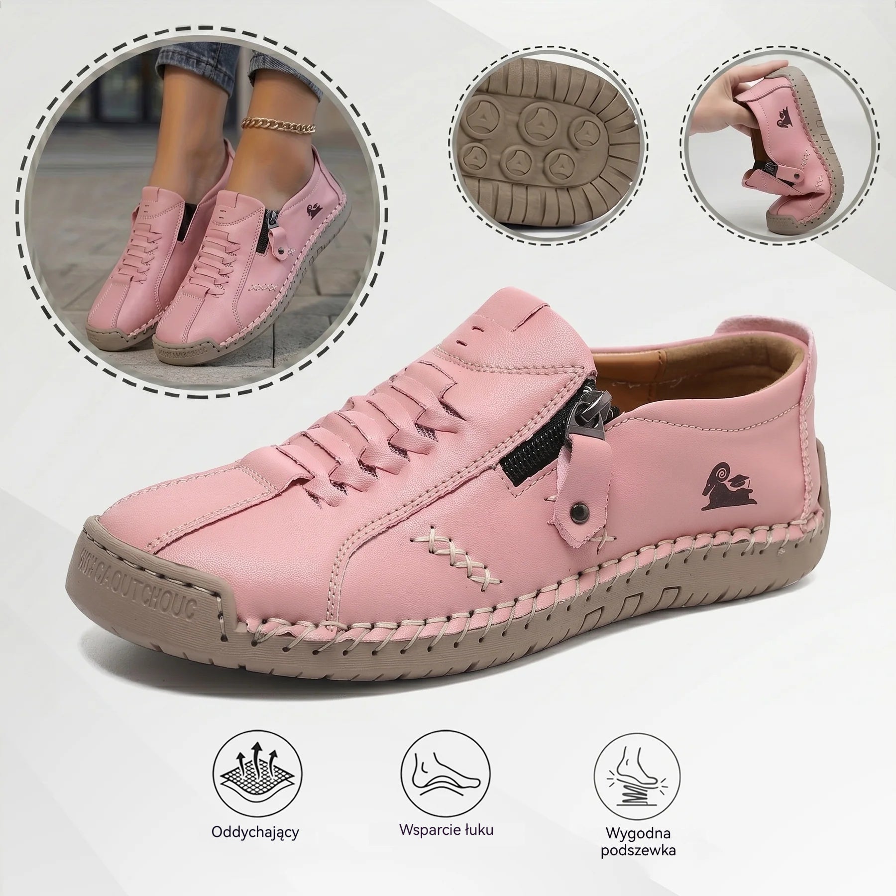 🔥 Buty ortopedyczne flemat® | Najwygodniejsze i najpopularniejsze w Polsce skórzane buty w 2026 roku, łagodzące ból i ułatwiające chodzenie | Odpowiednie zarówno dla kobiet, jak i mężczyzn.